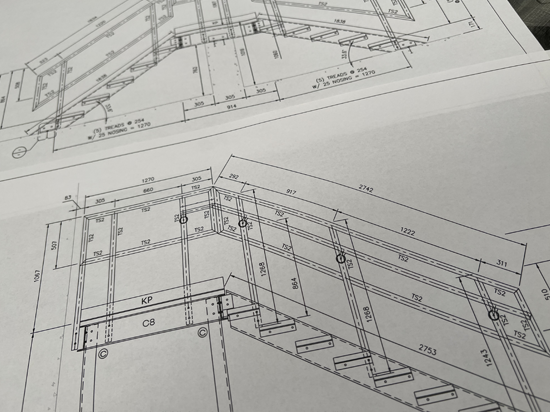 FRP Stairs and Ladders Sections